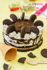 Oreo Cookie & Cream Icecream Cake