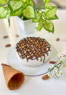 Roasted Almond Icecream Cake