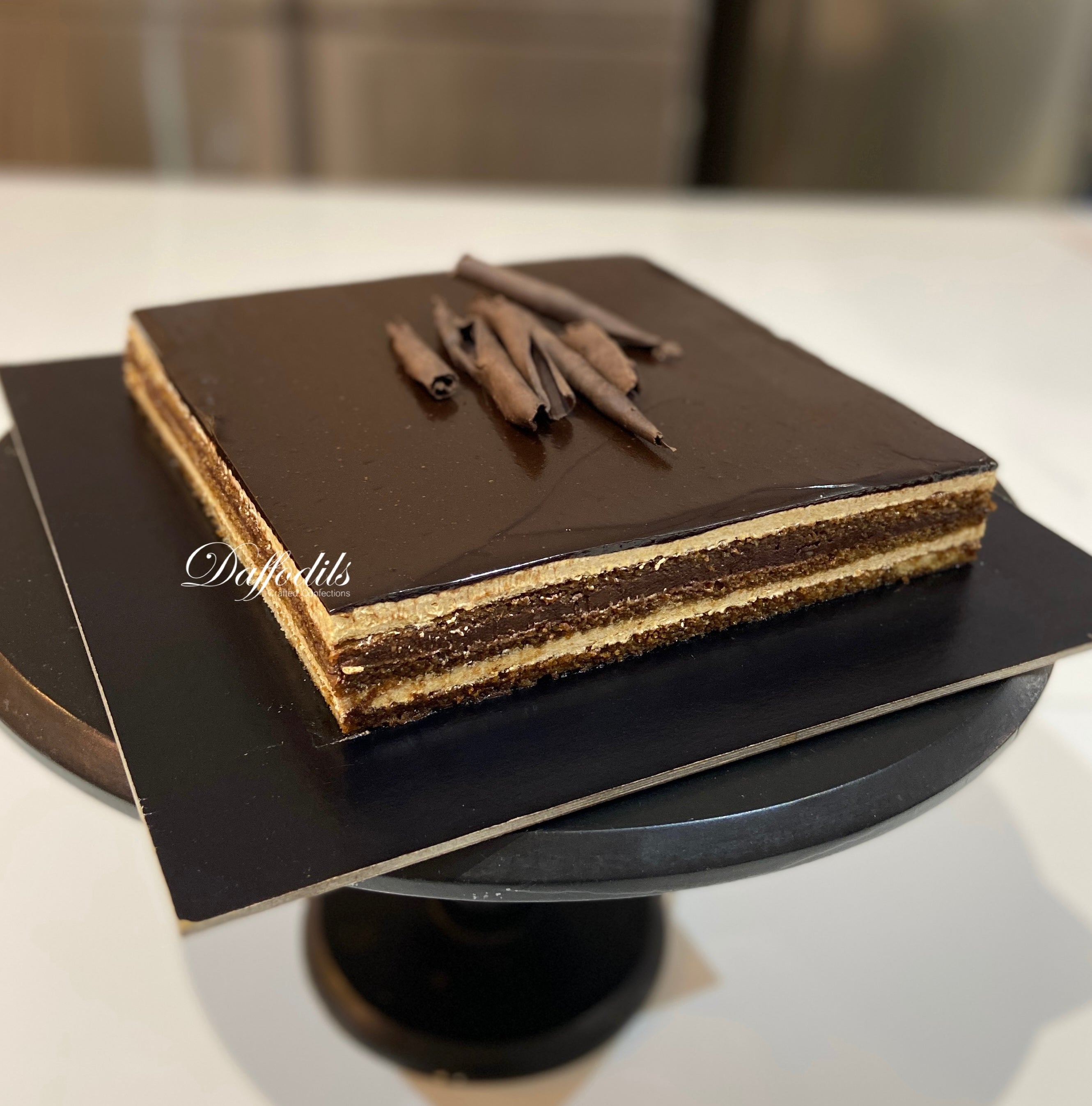 Opero Cake French Opera Cake – Daffodils Patisserie